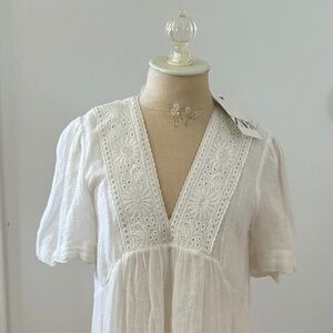 Zara linen summer dress